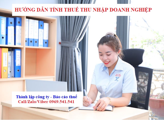 Hướng dẫn tính thuế thu nhập doanh nghiệp