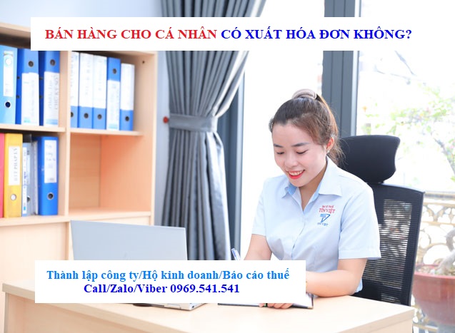 Bán hàng cho cá nhân có xuất hóa đơn không?