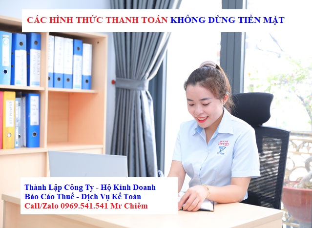 Các hình thức thanh toán không dùng tiền mặt