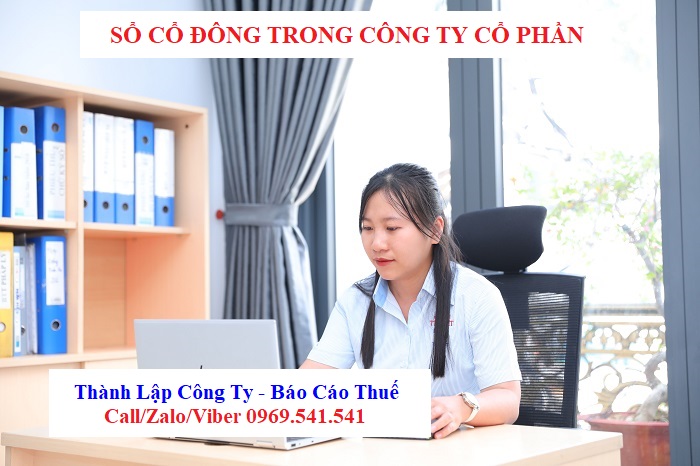 Sổ cổ đông khi thành lập công ty cổ phần