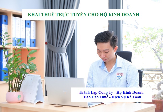 Hộ kinh doanh khai thuế trực tuyến như thế nào?