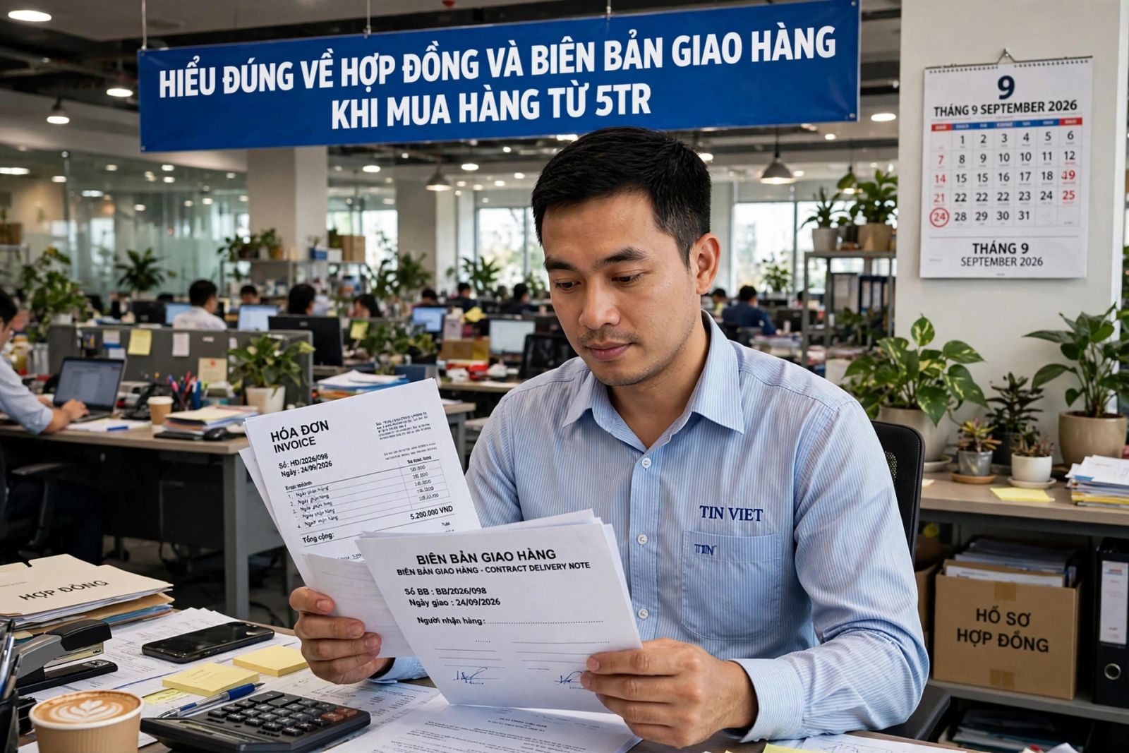 Hiểu đúng về hợp đồng và biên bản giao hàng khi mua hàng từ 5 triệu