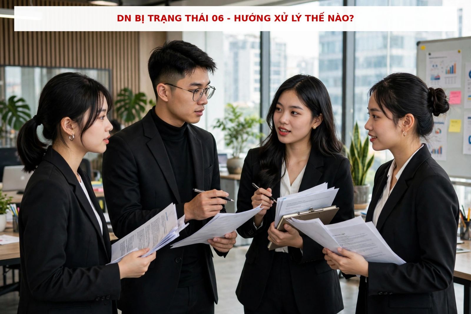DN bị trạng thái 06 - Hướng xử lý thế nào?