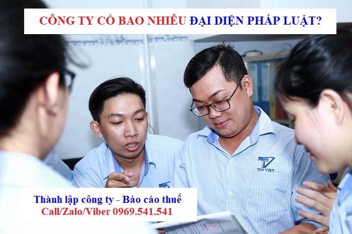 Một công ty có bao nhiêu người đại diện pháp luật?