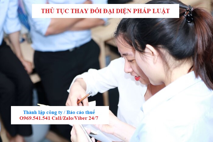 Thủ tục thay đổi đại diện pháp luật công ty một thành viên