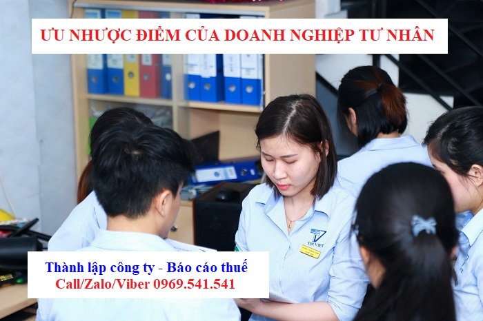 Ưu nhược điểm của doanh nghiệp tư nhân