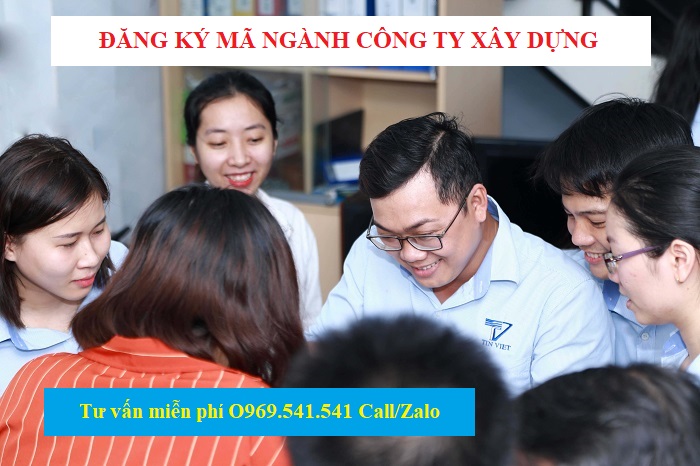 Hướng dẫn đăng ký mã ngành công ty xây dựng