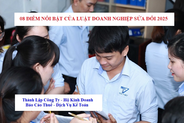 08 điểm nổi bật của Luật Doanh nghiệp sửa đổi 2025
