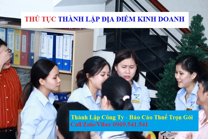 Thủ tục thành lập địa điểm kinh doanh