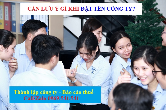 Cần lưu ý gì khi đặt tên công ty?