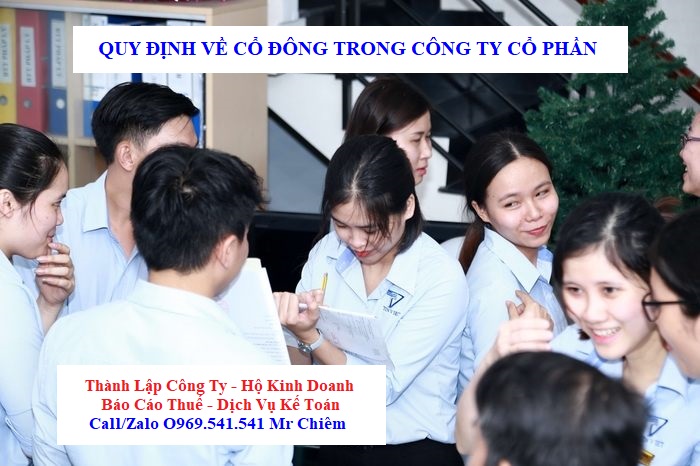 Quy định về cổ đông công ty cổ phần