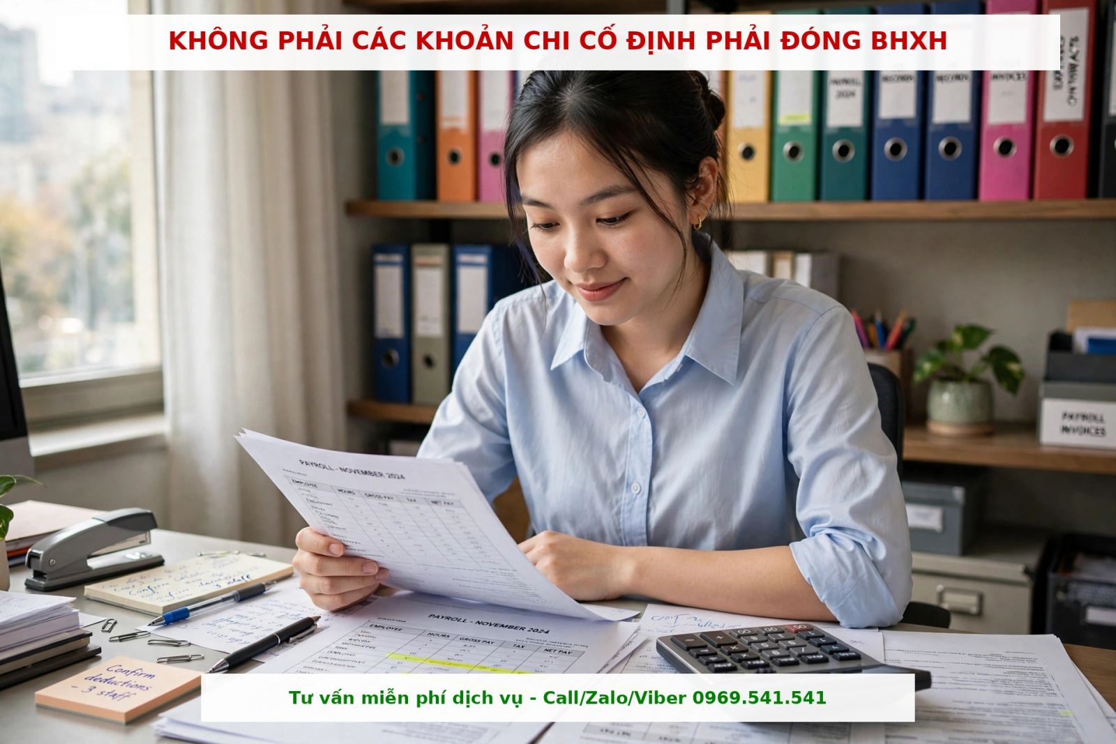 Không phải các khoản chi cố định phải đóng BHXH
