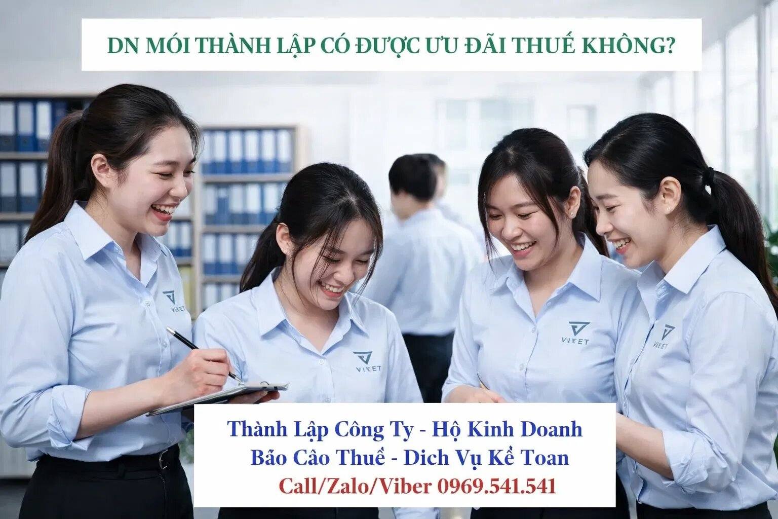 DN mới thành lập có được ưu đãi thuế không?