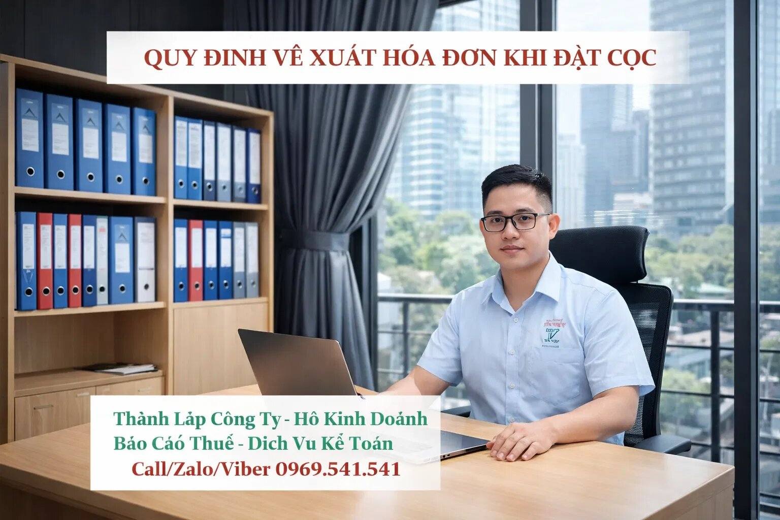 Quy định về xuất hóa đơn khi đặt cọc