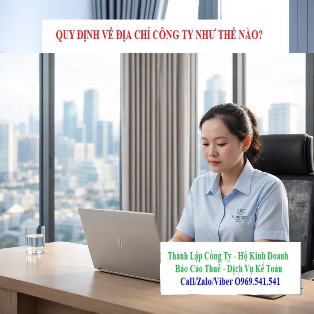 Quy định về địa chỉ công ty như thế nào?