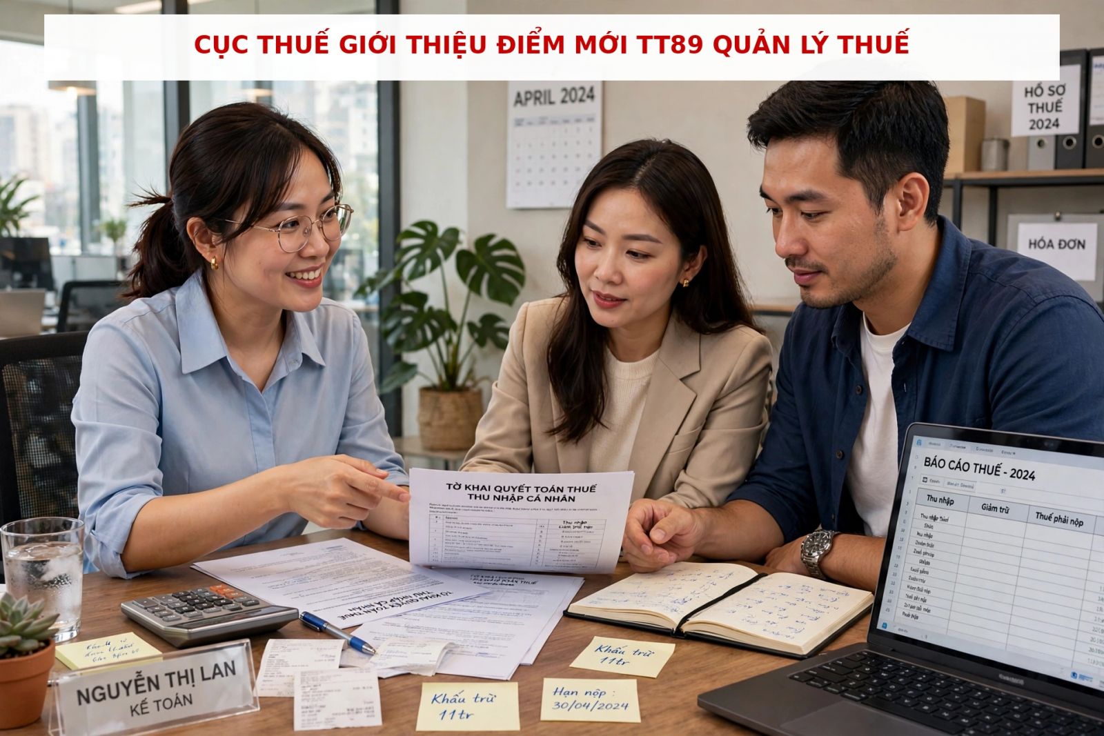 Cục Thuế giới thiệu điểm mới TT89 quản lý thuế