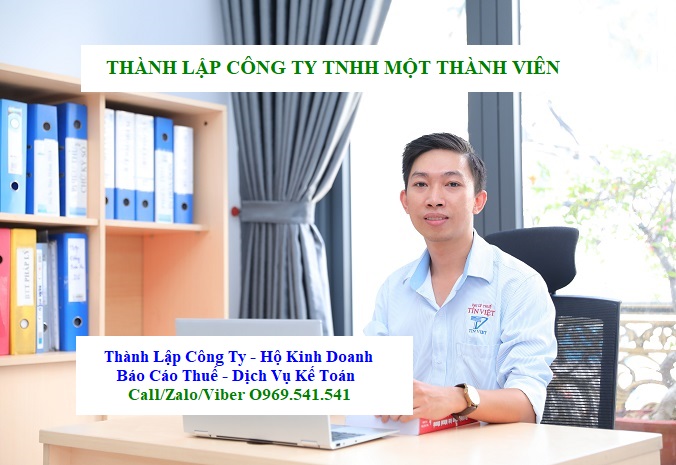 Thành lập công ty TNHH một thành viên