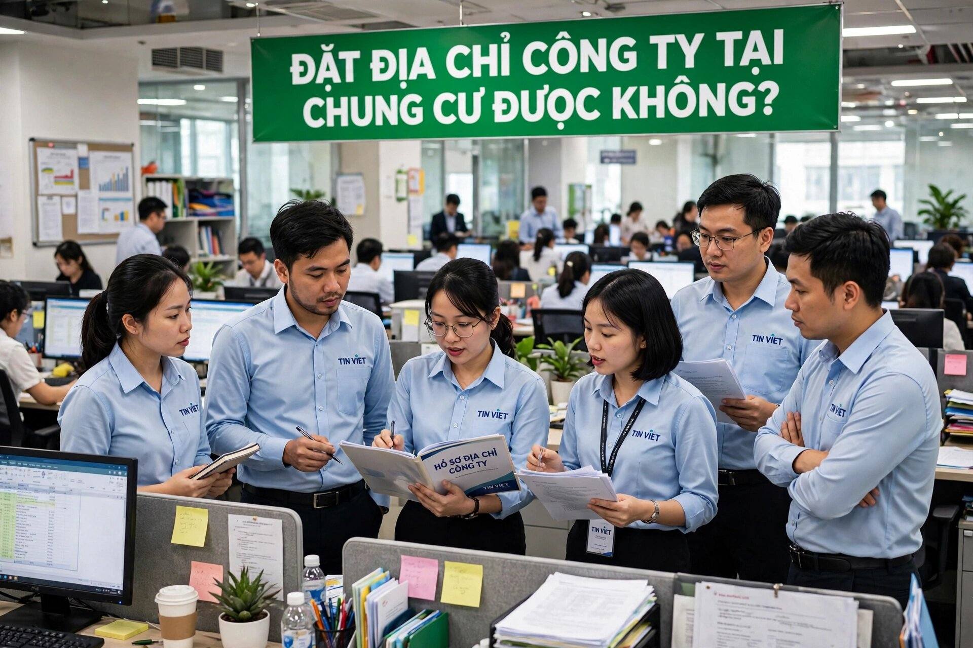 Đặt địa chỉ công ty tại chung cư được không?