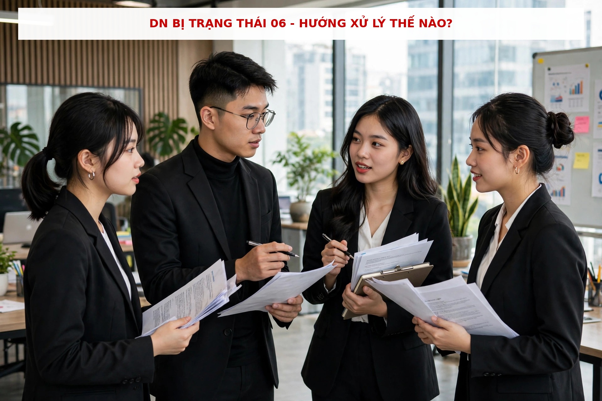 DN bị trạng thái 06 - Hướng xử lý thế nào? DN bị trạng thái 06 - Hướng xử lý thế nào?