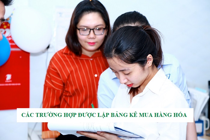 Các trường hợp được lập bảng kê hàng hóa (Bảng kê 01/TNDN) mới nhất