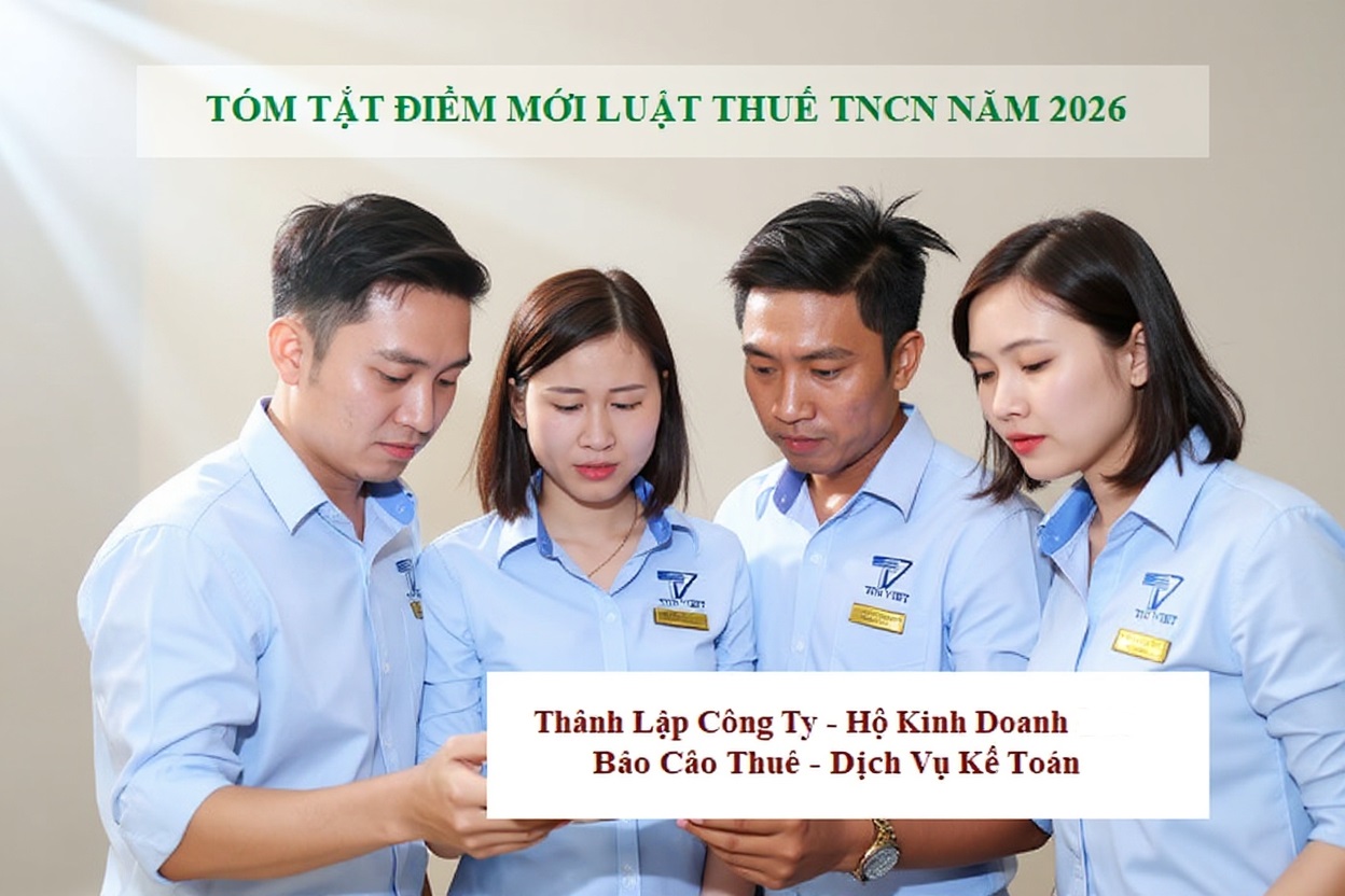 Tóm tắt điểm mới Luật Thuế TNCN 2026 (dự thảo)