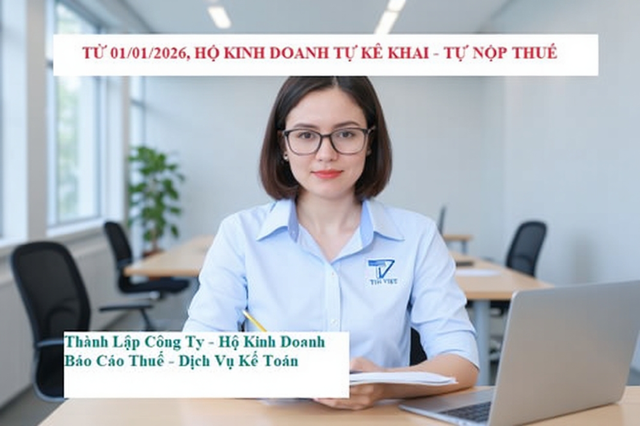 Từ 01/01/2026, đảm bảo hộ kinh doanh tự khai - tự nộp thuế