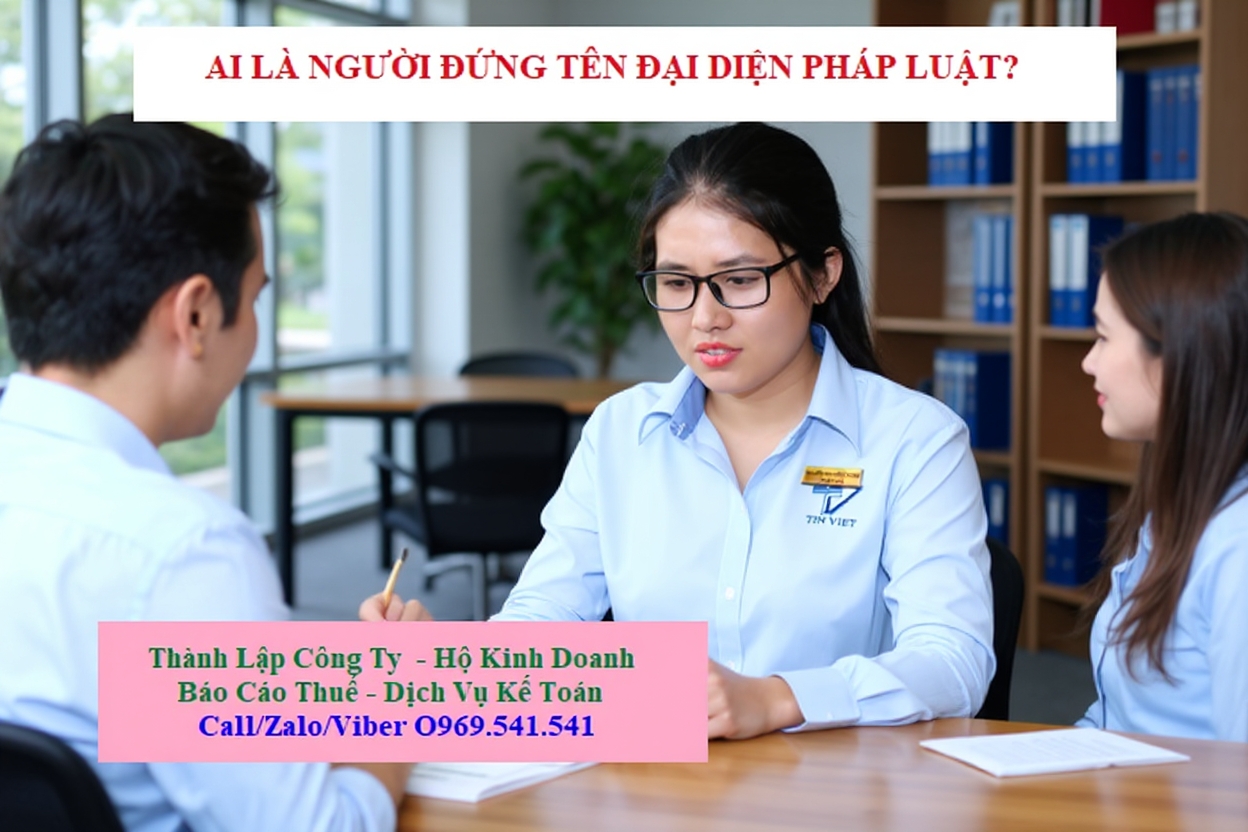 Ai là người đứng tên đại diện pháp luật Ai là người đứng tên đại diện pháp luật