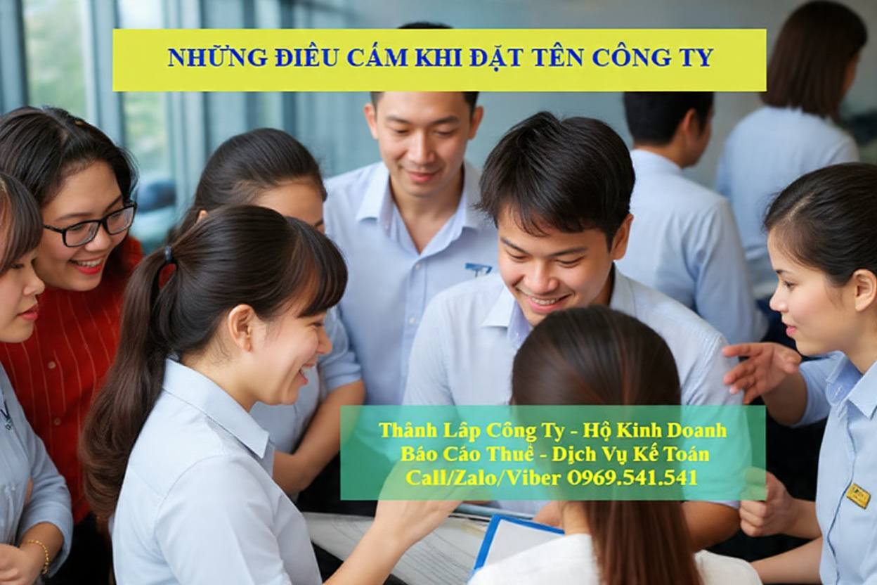 Những điều cần cấm khi đặt tên công ty Những điều cần cấm khi đặt tên công ty