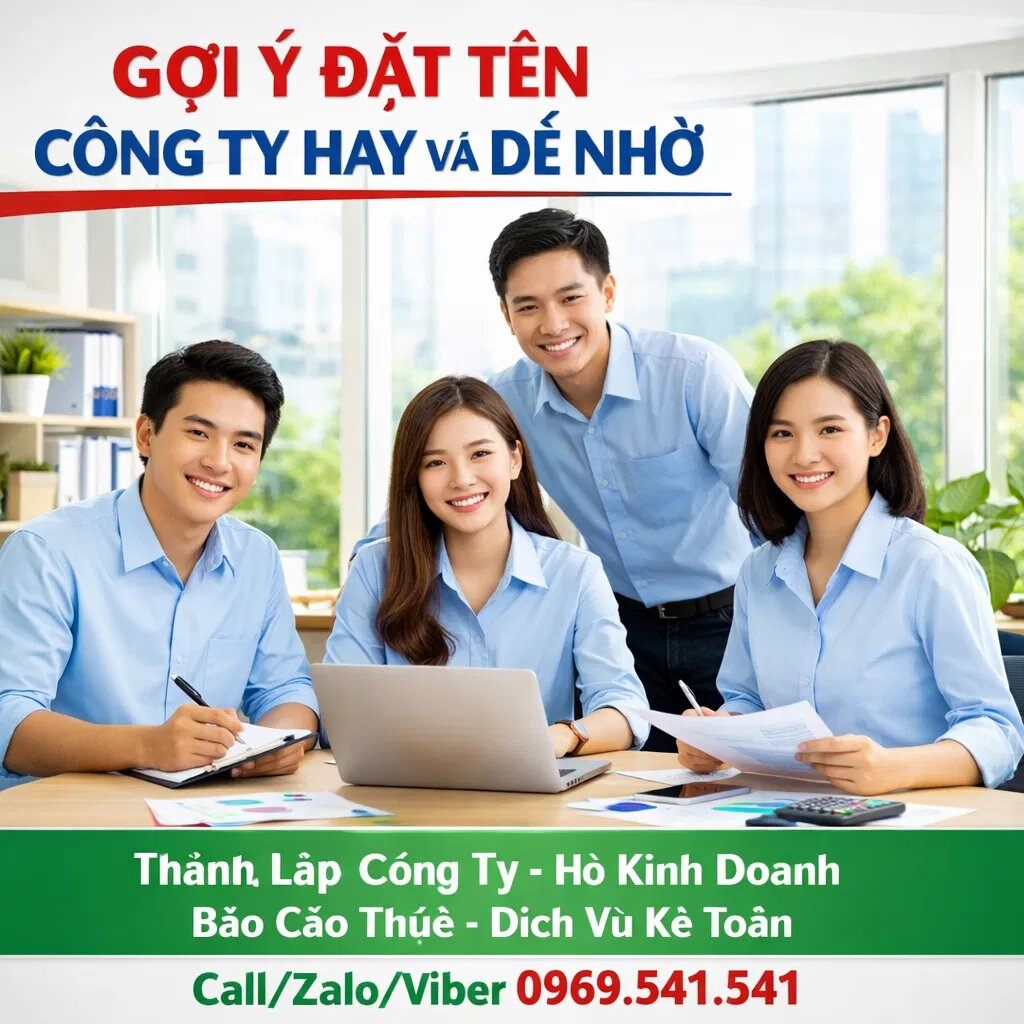 Gợi ý đặt tên công ty hay và dễ nhớ Gợi ý đặt tên công ty hay và dễ nhớ