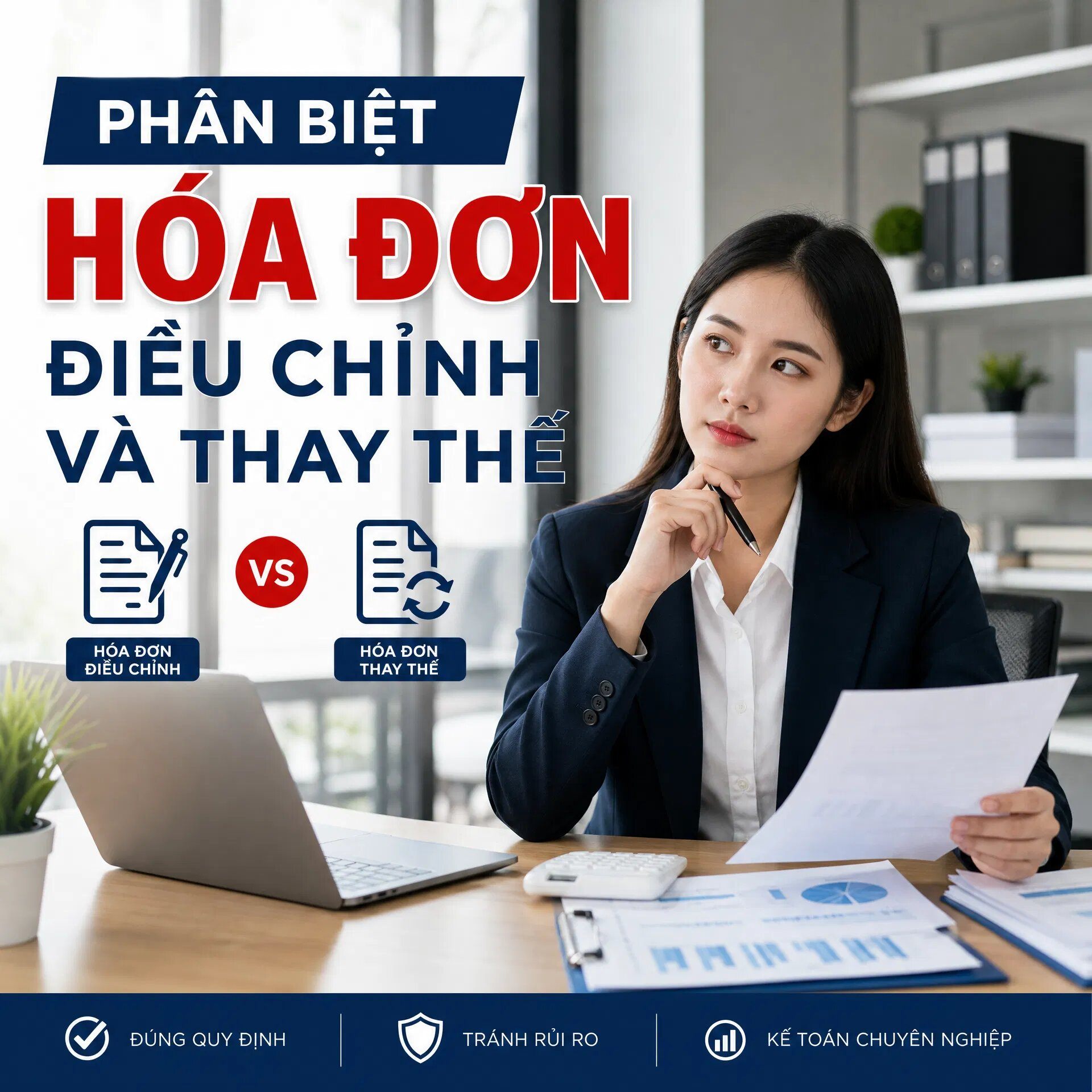 Nhầm lẫn giữa hóa đơn điều chỉnh và thay thế Nhầm lẫn giữa hóa đơn điều chỉnh và thay thế
