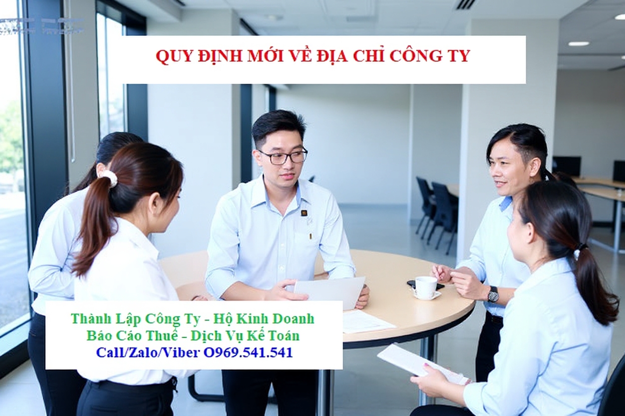Quy định mới về địa chỉ công ty Quy định mới về địa chỉ công ty